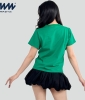 Áo Baby Tee MIA Style Chính Hãng Màu Xanh, Vải Cotton 2 Chiều Dày Dặn Cao Cấp In 3D